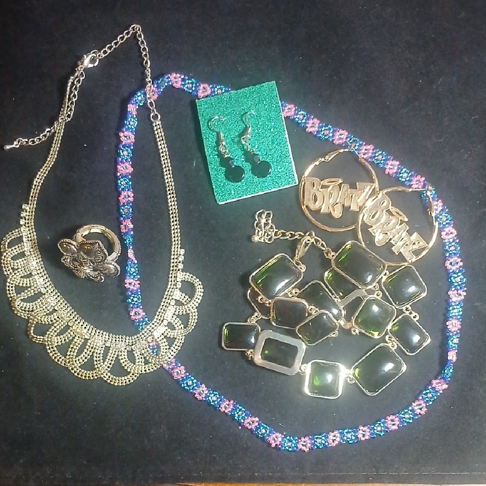 Y2K Fashion Jewelry 6 Piece Set